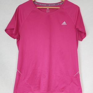 Pink ADIDAS T-Shirt Size XL Women's